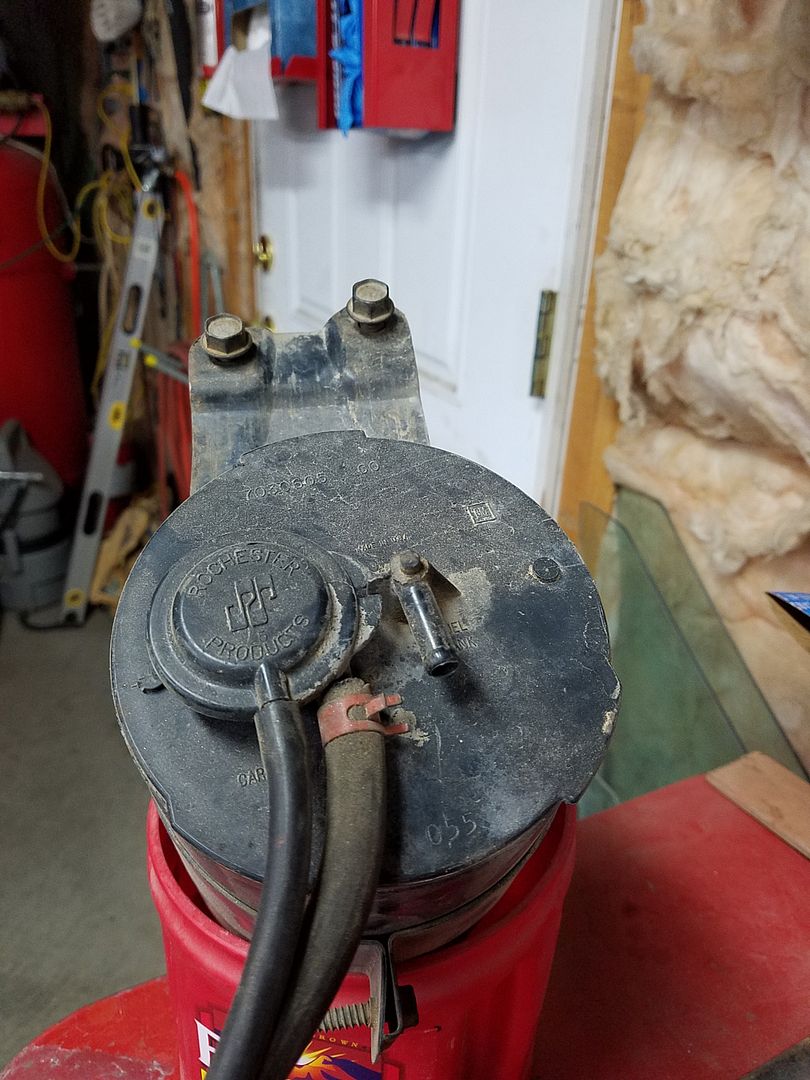 Charcoal canisters. Who has it and who ditched it? Team Chevelle